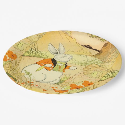 Peter Rabbit Paper Plate Pappteller (Schrägansicht)
