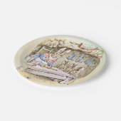 Peter Rabbit Paper Tellers Pappteller (Schrägansicht)