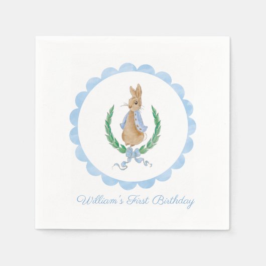 Peter Rabbit Party Napkins Serviette (Vorderseite)