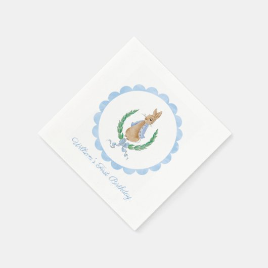 Peter Rabbit Party Napkins Serviette (Ecke)