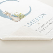 Peter Rabbit | Personalisierter Buchstabe C Sherpadecke (3/4)