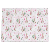 Peter Rabbit Pink Große Geschenktüte (Vorderseite)