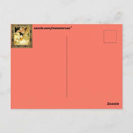 Peter Rabbit Postcard Postkarte (Rückseite)