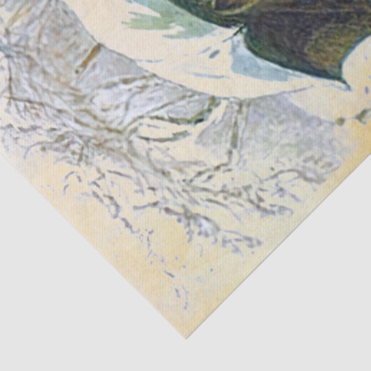 Peter Rabbit (Regenschirm) Gewebepapier Seidenpapier (Detail)