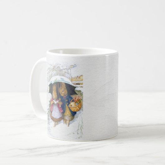 Peter Rabbit (Regenschirm) Kaffeetasse (Vorderseite Links)