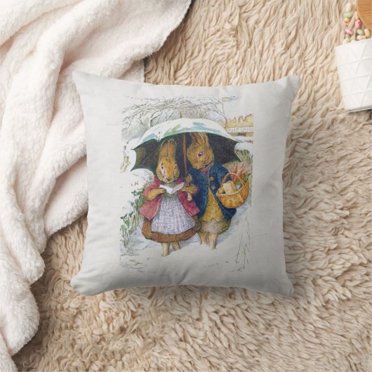 Peter Rabbit (Regenschirm) Kissen (Decke)