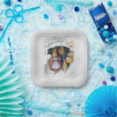 Peter Rabbit (Regenschirm) Pappteller (Party)