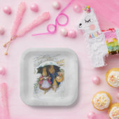 Peter Rabbit (Regenschirm) Pappteller (Party)