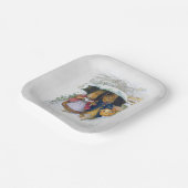 Peter Rabbit (Regenschirm) Pappteller (Gewinkelt)