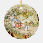 Peter Rabbit’s Neighbourhood by Beatrix Potter Keramik Ornament (Hinten)