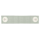 Peter Rabbit Sage Gingham ShowTable Runner Kurzer Tischläufer (Horizontal)