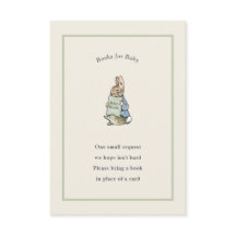 Peter Rabbit Sage Green Vintag Baby Book