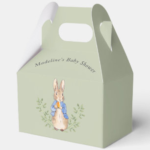 Peter Rabbit Sage Green Vintag Baby Dusche Geschenkschachtel