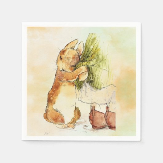 Peter Rabbit Serviette (Vorderseite)