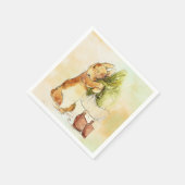 Peter Rabbit Serviette (Ecke)