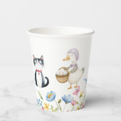 Peter Rabbit Sip Hooray Babydusche Pappbecher (Rückseite)