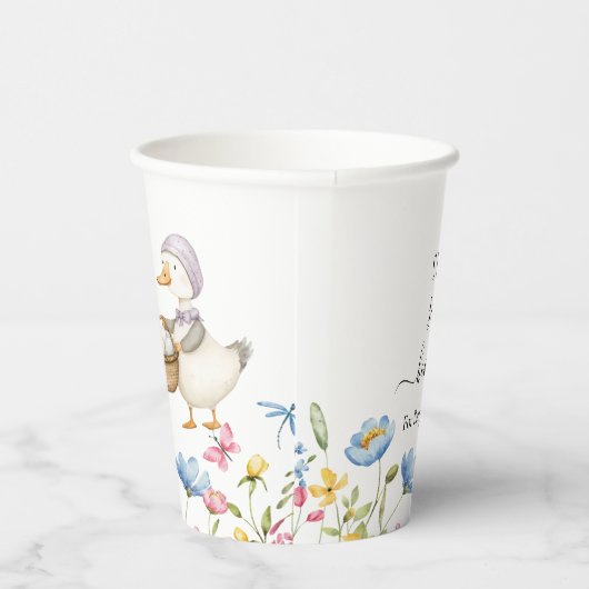 Peter Rabbit Sip Hooray Babydusche Pappbecher (Rechts)