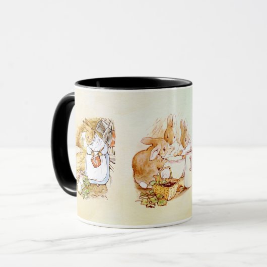 Peter Rabbit Tasse (Vorderseite Links)