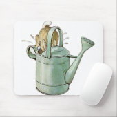 PETER RABBIT tauchte zuerst in die Dose, um sich z Mousepad (Mit Mouse)