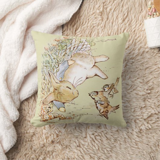 Peter Rabbit Throw Pillow Kissen (Decke)
