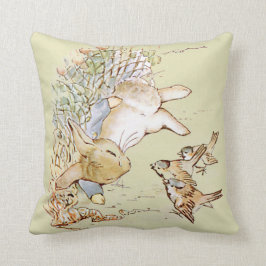 Peter Rabbit Throw Pillow Kissen