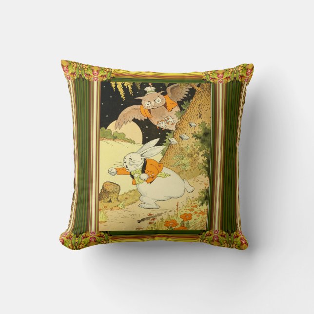 Peter Rabbit Throw Pillow Kissen (Vorderseite)