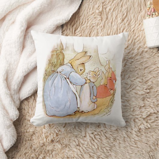 Peter Rabbit Throw Pillow Kissen (Decke)