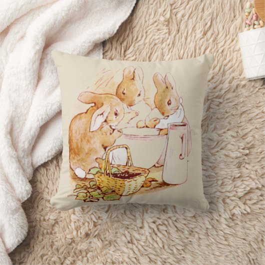 Peter Rabbit Throw Pillow Kissen (Decke)