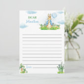 Peter Rabbit Time Capsule Note Card Dankeskarte (Stehend Vorderseite)