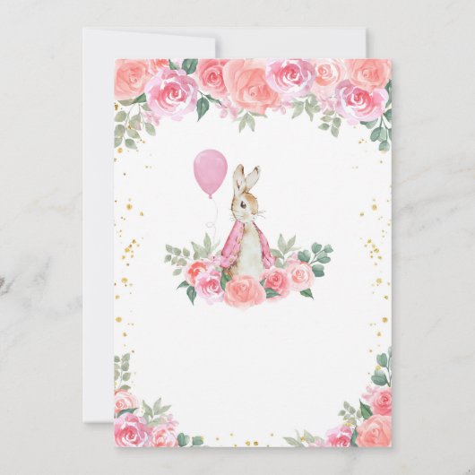 Peter Rabbit Time Capsule Note Card Dankeskarte (Rückseite)