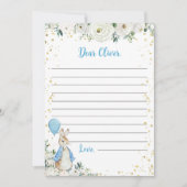 Peter Rabbit Time Capsule Note Card Dankeskarte (Vorderseite)