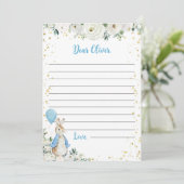 Peter Rabbit Time Capsule Note Card Dankeskarte (Stehend Vorderseite)