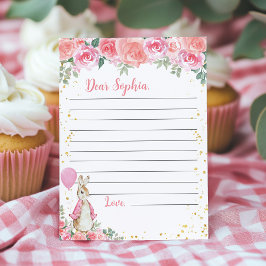 Peter Rabbit Time Capsule Note Card Dankeskarte