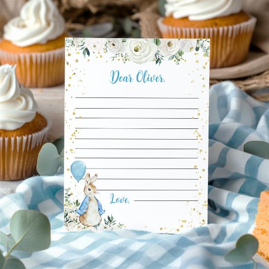 Peter Rabbit Time Capsule Note Card Dankeskarte