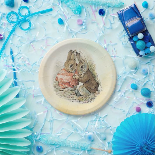 Peter Rabbit und Beniamin Bunny Paper Tellers Pappteller (Party)