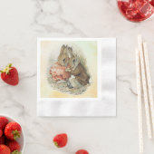 Peter Rabbit und Beniamin Bunny Serviette (Beispiel)