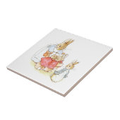 Peter Rabbit und seine Schwester (von Beatrix Pott Fliese (Seite)