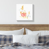 Peter Rabbit und seine Schwester (von Beatrix Pott Leinwanddruck (Insitu (Schlafzimmer))