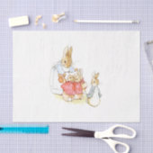 Peter Rabbit und seine Schwester (von Beatrix Pott Seidenpapier (Handwerk)