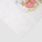 Peter Rabbit und seine Schwester (von Beatrix Pott Seidenpapier (Ausschnitt)