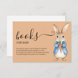 PETER RABBIT VEGIE BASKET BÜCHER FÜR BABY BEGLEITKARTE