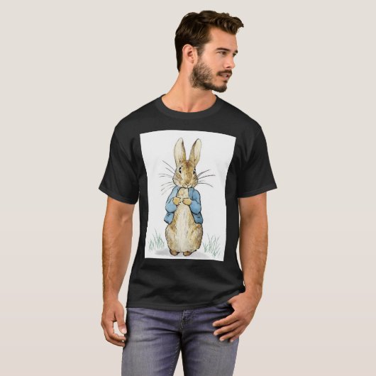 Peter Rabbit von Beatrix Potter Classic T - Shirt (Vorne ganz)