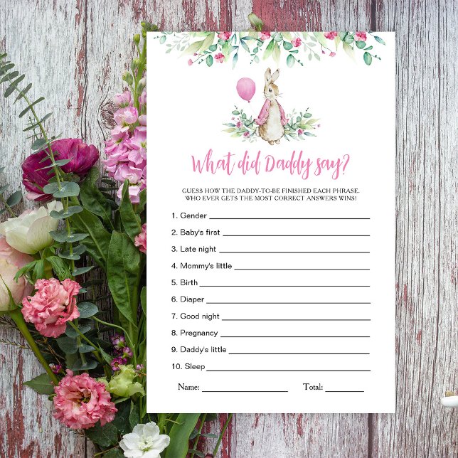 Peter Rabbit, was Daddy zu spielen gesagt hat (Von Creator hochgeladen)