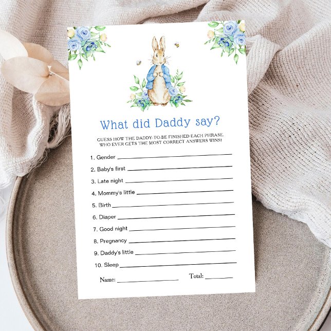 Peter Rabbit, was Daddy zu spielen gesagt hat (Von Creator hochgeladen)