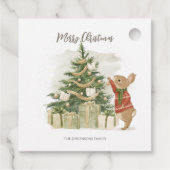 Peter Rabbit Weihnachtsbaum Geschenkanhänger (Rückseite)