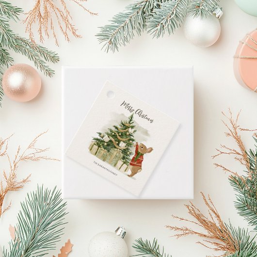 Peter Rabbit Weihnachtsbaum Geschenkanhänger