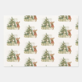 Peter Rabbit Weihnachtsbaum Geschenkpapier Set