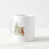 Peter Rabbit Weihnachtsbaum Kaffeetasse (Vorderseite Links)