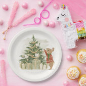 Peter Rabbit Weihnachtsbaum Pappteller (Party)