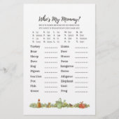 Peter Rabbit | Wer ist meine Mami? | Baby Showspie (Vorderseite)